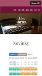 Mobile Screenshot of hotelmax-ostrava.com